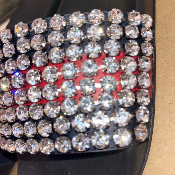 Authentic Gucci bling slides size 38 Women’s - Picture 3 of 11